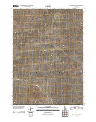 Black Ridge Crater Idaho Historical topographic map, 1:24000 scale, 7.5 X 7.5 Minute, Year 2010