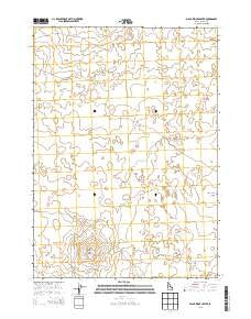 Black Ridge Crater Idaho Current topographic map, 1:24000 scale, 7.5 X 7.5 Minute, Year 2013