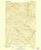Blackbird Mtn Idaho Historical topographic map, 1:62500 scale, 15 X 15 Minute, Year 1951