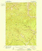 Blackbird Mtn Idaho Historical topographic map, 1:62500 scale, 15 X 15 Minute, Year 1951