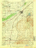 Blackfoot Idaho Historical topographic map, 1:62500 scale, 15 X 15 Minute, Year 1943