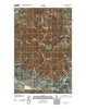 Blanchard Idaho Historical topographic map, 1:24000 scale, 7.5 X 7.5 Minute, Year 2011