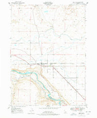 Bliss Idaho Historical topographic map, 1:24000 scale, 7.5 X 7.5 Minute, Year 1949