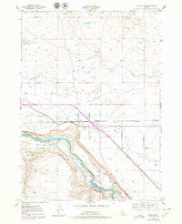 Bliss Idaho Historical topographic map, 1:24000 scale, 7.5 X 7.5 Minute, Year 1949