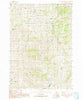 Blizzard Mountain North Idaho Historical topographic map, 1:24000 scale, 7.5 X 7.5 Minute, Year 1991