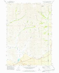 Blizzard Mtn South Idaho Historical topographic map, 1:24000 scale, 7.5 X 7.5 Minute, Year 1972