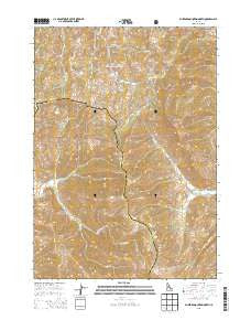 Blizzard Mountain North Idaho Current topographic map, 1:24000 scale, 7.5 X 7.5 Minute, Year 2013