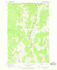 Blodgett Mtn Idaho Historical topographic map, 1:24000 scale, 7.5 X 7.5 Minute, Year 1966