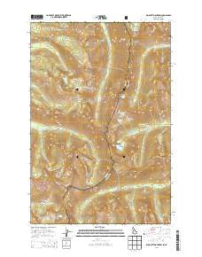 Blodgett Mountain Idaho Current topographic map, 1:24000 scale, 7.5 X 7.5 Minute, Year 2013
