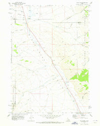 Blue Dome Idaho Historical topographic map, 1:24000 scale, 7.5 X 7.5 Minute, Year 1969