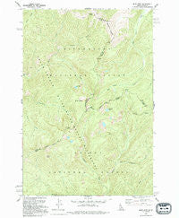 Blue Joint Idaho Historical topographic map, 1:24000 scale, 7.5 X 7.5 Minute, Year 1991