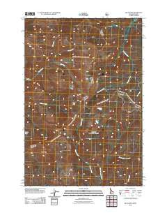 Blue Joint Idaho Historical topographic map, 1:24000 scale, 7.5 X 7.5 Minute, Year 2011