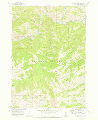 Boardman Creek Idaho Historical topographic map, 1:24000 scale, 7.5 X 7.5 Minute, Year 1970