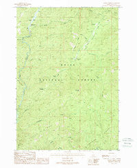 Boiling Springs Idaho Historical topographic map, 1:24000 scale, 7.5 X 7.5 Minute, Year 1988
