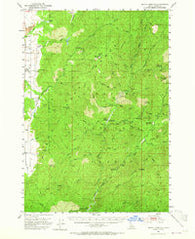 Boiling Springs Idaho Historical topographic map, 1:62500 scale, 15 X 15 Minute, Year 1953