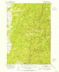 Boiling Springs Idaho Historical topographic map, 1:62500 scale, 15 X 15 Minute, Year 1953