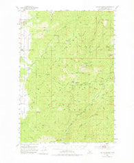 Boiling Springs Idaho Historical topographic map, 1:62500 scale, 15 X 15 Minute, Year 1953