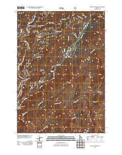 Boiling Springs Idaho Historical topographic map, 1:24000 scale, 7.5 X 7.5 Minute, Year 2011