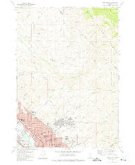 Boise North Idaho Historical topographic map, 1:24000 scale, 7.5 X 7.5 Minute, Year 1972