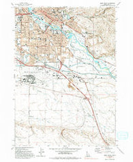 Boise South Idaho Historical topographic map, 1:24000 scale, 7.5 X 7.5 Minute, Year 1972