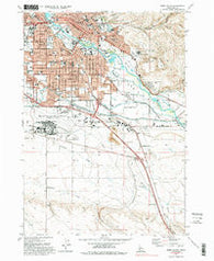 Boise South Idaho Historical topographic map, 1:24000 scale, 7.5 X 7.5 Minute, Year 1972