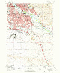 Boise South Idaho Historical topographic map, 1:24000 scale, 7.5 X 7.5 Minute, Year 1972