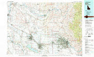Boise Idaho Historical topographic map, 1:100000 scale, 30 X 60 Minute, Year 1981