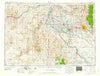 Boise Idaho Historical topographic map, 1:250000 scale, 1 X 2 Degree, Year 1958