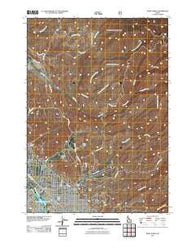 Boise North Idaho Historical topographic map, 1:24000 scale, 7.5 X 7.5 Minute, Year 2011