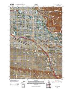 Boise South Idaho Historical topographic map, 1:24000 scale, 7.5 X 7.5 Minute, Year 2010