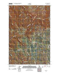 Boles Idaho Historical topographic map, 1:24000 scale, 7.5 X 7.5 Minute, Year 2010
