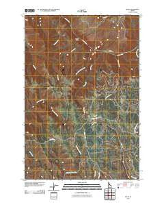 Boles Idaho Historical topographic map, 1:24000 scale, 7.5 X 7.5 Minute, Year 2010