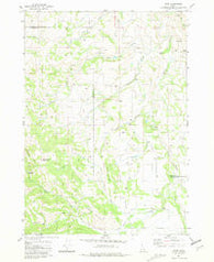 Bone Idaho Historical topographic map, 1:24000 scale, 7.5 X 7.5 Minute, Year 1963