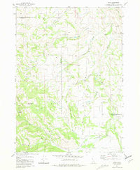 Bone Idaho Historical topographic map, 1:24000 scale, 7.5 X 7.5 Minute, Year 1963