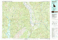 Bonners Ferry Idaho Historical topographic map, 1:100000 scale, 30 X 60 Minute, Year 1983