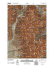Borah Peak Idaho Historical topographic map, 1:24000 scale, 7.5 X 7.5 Minute, Year 2011