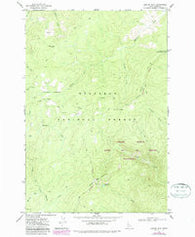 Boston Mountain Idaho Historical topographic map, 1:24000 scale, 7.5 X 7.5 Minute, Year 1977