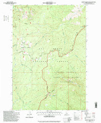 Boston Mountain Idaho Historical topographic map, 1:24000 scale, 7.5 X 7.5 Minute, Year 1995