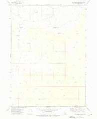 Bottleneck Lake Idaho Historical topographic map, 1:24000 scale, 7.5 X 7.5 Minute, Year 1972