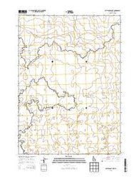 Bottleneck Lake Idaho Current topographic map, 1:24000 scale, 7.5 X 7.5 Minute, Year 2013