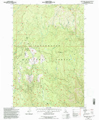 Boundary Peak Idaho Historical topographic map, 1:24000 scale, 7.5 X 7.5 Minute, Year 1994