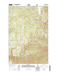 Bovill Idaho Current topographic map, 1:24000 scale, 7.5 X 7.5 Minute, Year 2014
