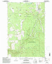 Bovill Idaho Historical topographic map, 1:24000 scale, 7.5 X 7.5 Minute, Year 1994
