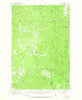 Bovill Idaho Historical topographic map, 1:62500 scale, 15 X 15 Minute, Year 1961