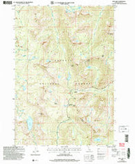 Box Lake Idaho Historical topographic map, 1:24000 scale, 7.5 X 7.5 Minute, Year 2004