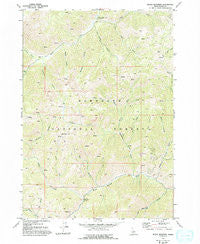Boyle Mountain Idaho Historical topographic map, 1:24000 scale, 7.5 X 7.5 Minute, Year 1970