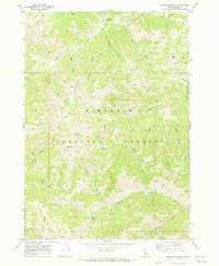 Boyle Mountain Idaho Historical topographic map, 1:24000 scale, 7.5 X 7.5 Minute, Year 1970