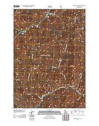 Boyle Mountain Idaho Historical topographic map, 1:24000 scale, 7.5 X 7.5 Minute, Year 2011