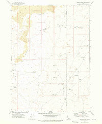 Brigham Point Idaho Historical topographic map, 1:24000 scale, 7.5 X 7.5 Minute, Year 1972