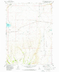 Browns Bench North Idaho Historical topographic map, 1:24000 scale, 7.5 X 7.5 Minute, Year 1978